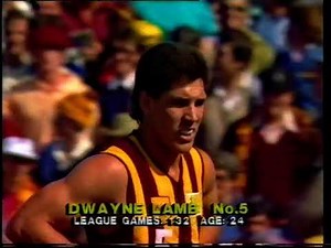 1986 WAFL Grand Final East Fremantle vs Subiaco