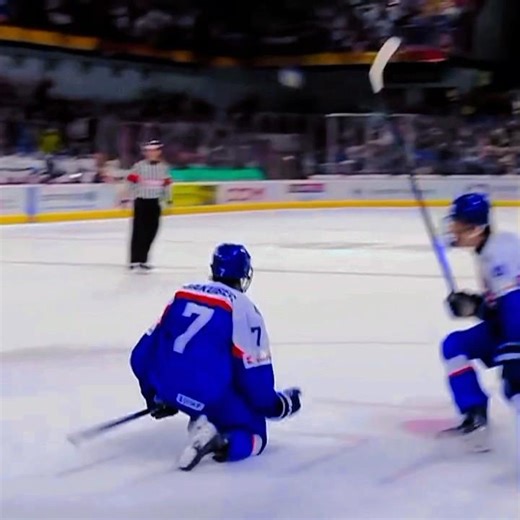 Michal Jakubec and his winning goal against Latvia in the gold medal final 🤩🇸🇰🏒⚡🥷🏻 - EDIT
