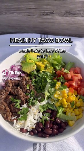 Healthy Taco Bowl Recipe