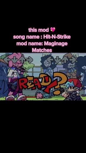 Lucian and BfGf Hip Hop Mod Match in Maginage Matches - FNF