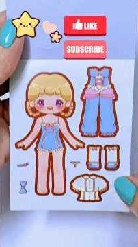 [💙PAPER DIY🎀] DIY Princess Sticker Notebook