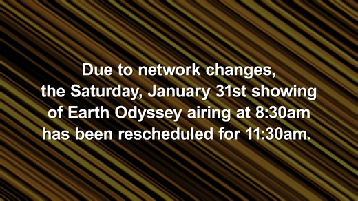 KVEO’s NBC Children’s Programming Update for January 31, 2026