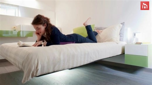 Floating beds elevate your bedroom design to the next level