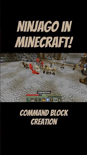 Earth Spinjitzu from Ninjago in Minecraft! #minecraft #commandblock #gaming #commandblockhacks