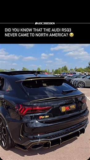 Audi Obsession on Instagram: "Audi gave Europe the RSQ3: a compact SUV packing a 5-cylinder turbo with over 400hp. But it never made it across the Atlantic. North American fans got left out of the fun, stuck dreaming about what could’ve been. 🇺🇸❌🇨🇦 Would you have bought one if Audi brought it here? 👀 Via @rs_ypx #audi #rsq3 #audisport #quattro #audiusa #carlovers #audination"
