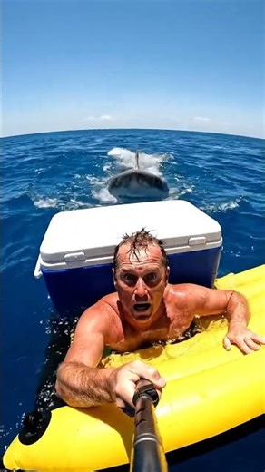 Shark Punctures My Raft! (STRANDED)