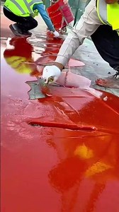 Applying Protective Coating on the Floor