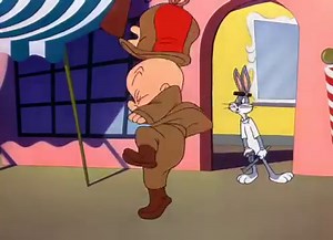 Mel Blanc does the voices on this opera with Bugs ans Elmer | Earle's PEI History