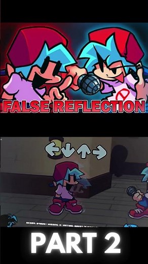 VS Deceiver / Fanmade (PART 2) (False reflection) (FNF MOD) #shorts