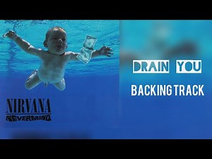 Nirvana - Backing Track - Drain You (Drums and bass instrumental backing track)