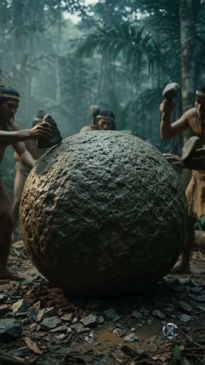 Costa Rica Stone Spheres: PERFECT Stone Balls?! 😳 | Ancient Mystery #shorts #facts #science #mystery