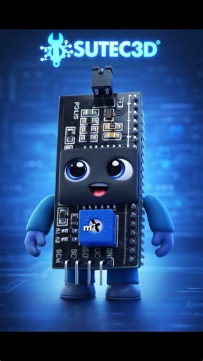 Módulo I2C Arduino 😎 #arduino #i2c #sutec3d #módulos #electronica