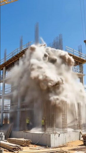 Building Collapse 2025: SHOCKING Construction Fail Caught on Camera | Workplace Safety Gone Wrong