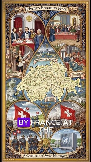 Switzerland’s Path to Neutrality: A 40-Second Historical Snapshot #ww2 #ww2history #wwii #ww2stories