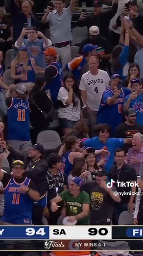 Knicks Win Game 5 — The Final Call and Celebration