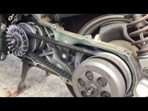 ヤマハ ジョグ jog 駆動バラし。クラッチ外しました。^ ^ 原付