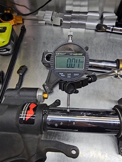 3.6K views · 52 reactions | BHM fork runout tool is a must have when checking your forks in a quick and accurate way. Used by many MotoAmerica teams, Ohlins USA, Ktech Suspension, and many suspension professionals. DM us for your order. | BobbleHeadMoto | Facebook