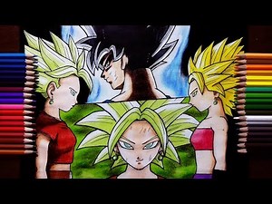 Drawing Goku vs Kefla