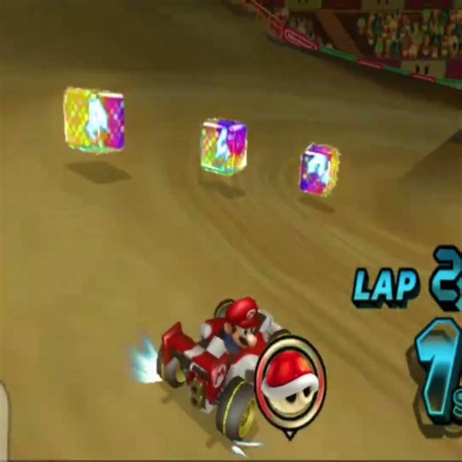 Triple red shell for Mario #shorts