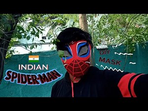 Indian Spiderman DIY Mask | Realistic Spiderman Mask | Spiderman Cosplay,