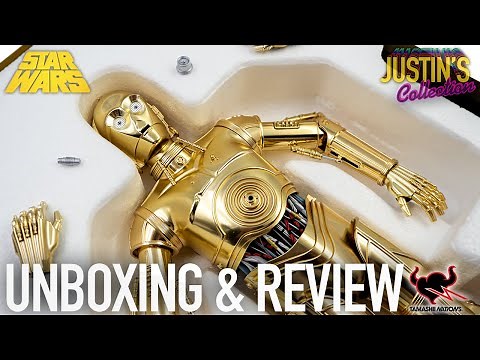 Star Wars C-3PO Diecast Bandai Tamashii Nations 1/6 Scale Figure Unboxing & Review