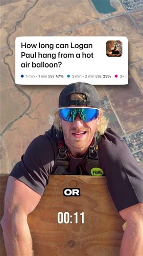 Logan Paul skydiving to announce @Polymarket is now on the US App Store! 🇺🇸 #viralitypoly