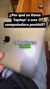 1.9K views · 564 reactions | ¿Por qué se llama ‘laptop’ a una computadora portátil? #ingles #aprenderingles | Mr. Miranda English Teacher | Facebook