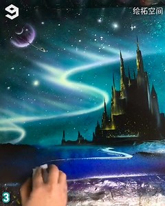 477K views · 6.2K reactions | Beautiful spray paint art By 绘拓空间 | 9GAG | Facebook