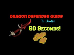 [OSRS] 1 Minute guide to obtaining Defenders