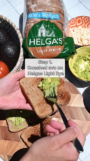 Delicious Smashed Avo on Light Rye | Easy On-The-Go Snack