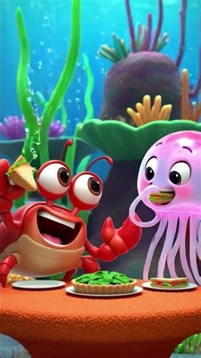 The Underwater Picnic 🐠 Children's Song Under the Sea | Nursery Rhyme in Spanish for Kids