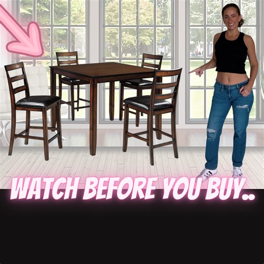 Watch What you should know about this Dining set! on Amazon Live