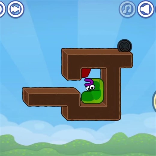 Apple Worm Level 9 #shorts