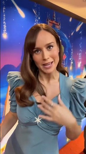 Brie Larson as Rosalina speaking to Luma