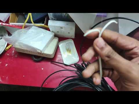 Difference between CATv and fiber optic connection.