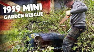 RARE 1959 Austin Mini FOUND in a bush! Is it salvageable?