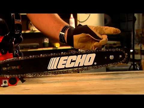 ECHO Pro-Tip: Installing a Chainsaw Guide Bar and Chain