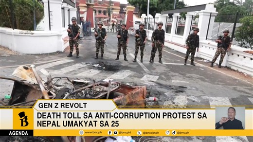 452K views · 10K reactions | #Agenda | Umabot na sa dalawampu’t lima ang namamatay sa pagsiklab ng anti-corruption protests sa Nepal. Ang latest sa tinaguriang 'Gen Z Revolt' sa Agenda report ni Francis Faulve. | Bilyonaryo News Channel | Facebook