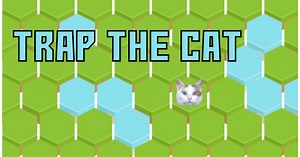 Trap the Cat 🕹️ Mainkan di CrazyGames