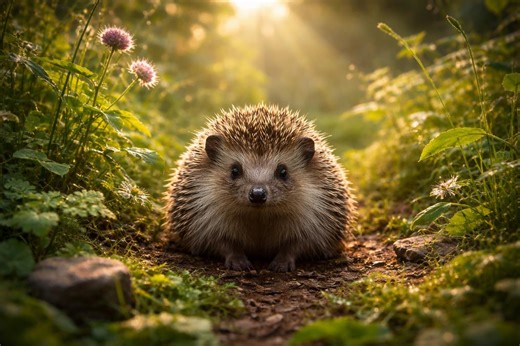 Comprendre la signification d'un hérisson dans mon jardin : un symbole de protection