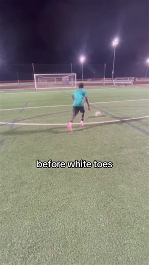 lil collab #fyp #whitetoes #ecnl #mlsnext #trend | white toe nails