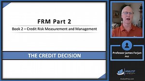 The Credit Decision | FRM Part 2 Study Notes - AnalystPrep