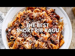 Short Rib Ragu | Comfort Food at Its Best!