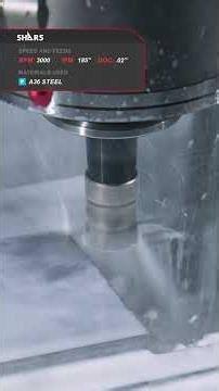 High Feed Milling with Shars - Indexable Milling Cutting Head ENMX Insert