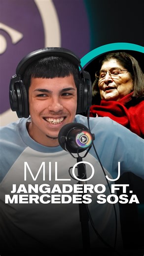Urbana Play 104.3 FM on Instagram: "MILO J SOBRE SU CANCIÓN CON LA VOZ DE MERCEDES SOSA 🥹❤️ “Ese tema lo grabé casi llorando. (…) No me salía, me acerqué al micro y lo grabé más bajito”. “No soy muy de que me importe lo que digan. Es más que nada rendirle un buen respeto a Sosa y a la familia”. “Mercedes no puede más que crecer en los próximos años, y obligatoriamente. Lo necesita Argentina más que nunca”. “Mi generación tiene mucho para decir, y yo le tengo mucha esperanza”. ▶️ Reviví la charl