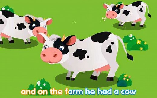英语儿歌-old macdonald had a farm