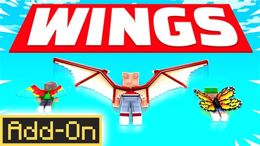 [Add-On]WINGS Add-On-我的世界市场包免费下载-Minecraft Marketplace WINGS Add-On