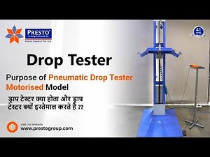 What is Pneumatic Drop Tester, Purpose of Drop Tester and How to Conduct Testing on Drop Tester