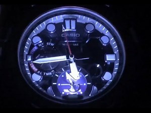 【金台鐘錶】CASIO卡西歐G-SHOCK 羅盤、溫度、潮汐 (藍黑框) GN-1000B-1A-Yahoo拍賣