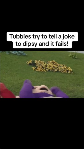 Teletubbies Attempt to Make Dipsy Laugh